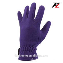 Mujeres deportes polar polar guantes